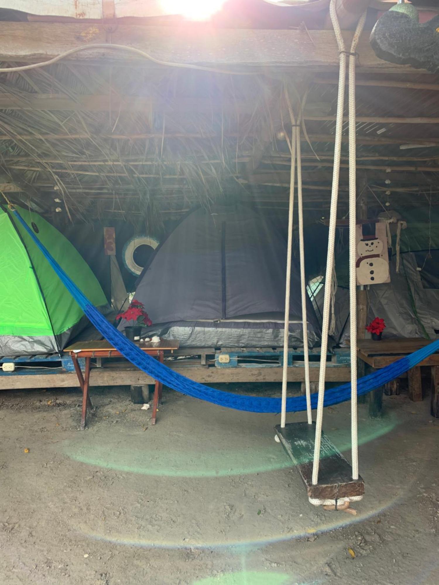 Casa De Los Santos Camping Y Eco Cabanas Isla Holbox Exterior photo