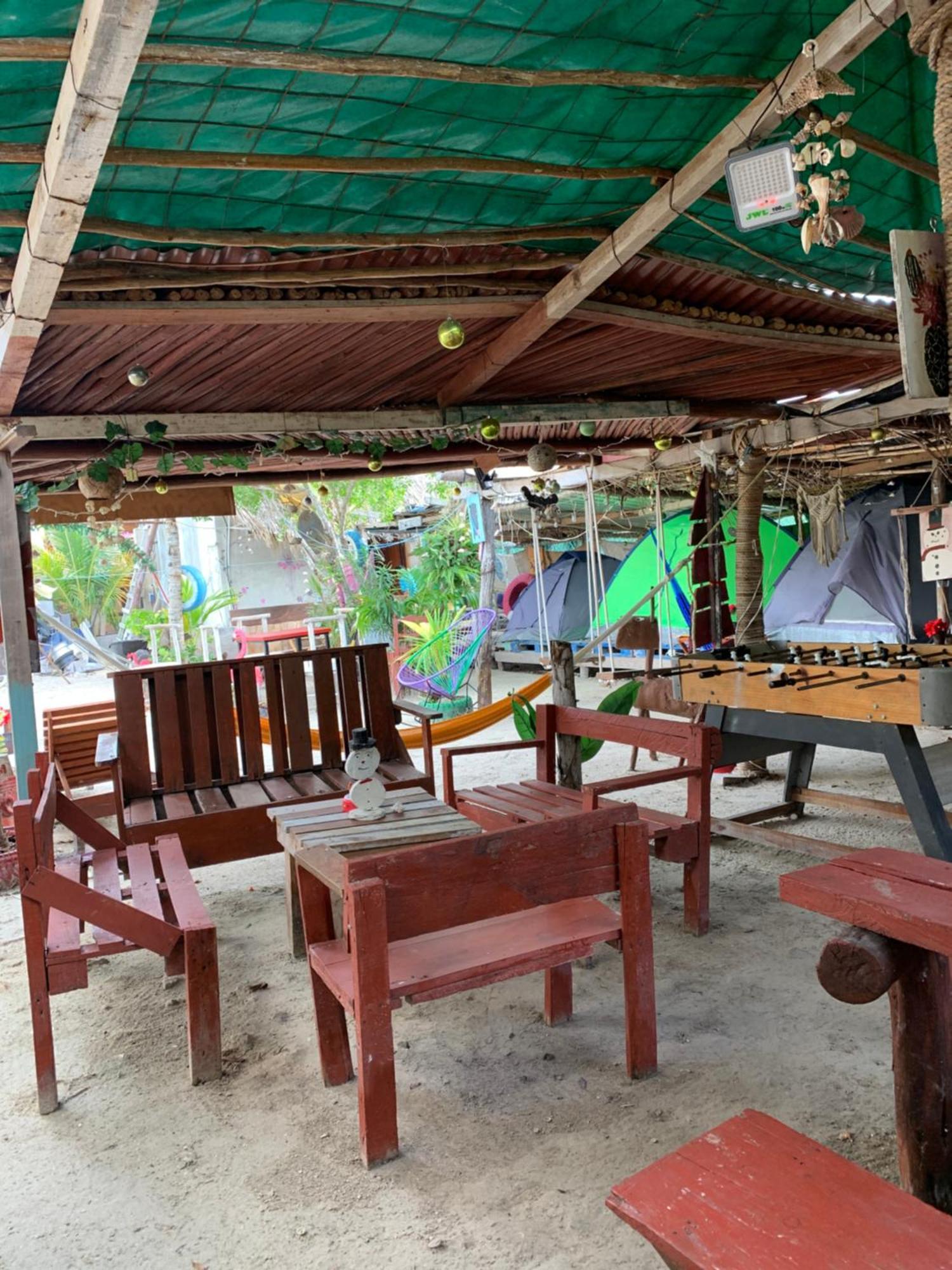 Casa De Los Santos Camping Y Eco Cabanas Isla Holbox Exterior photo
